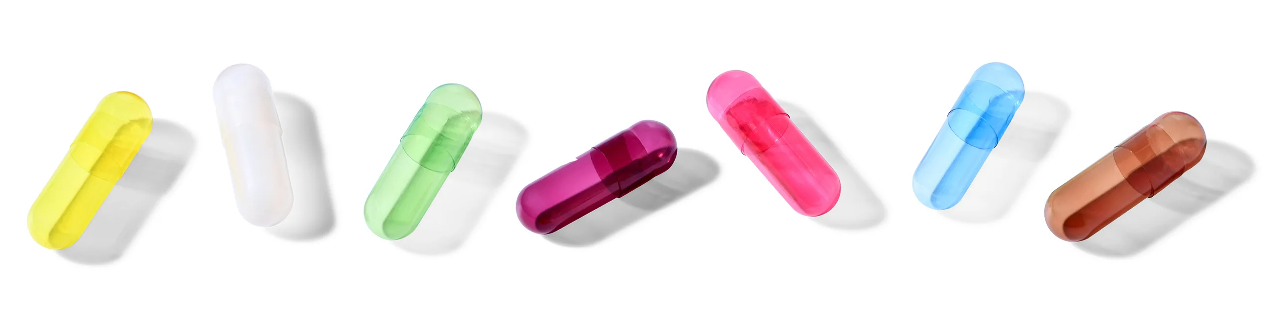 colorful capsules